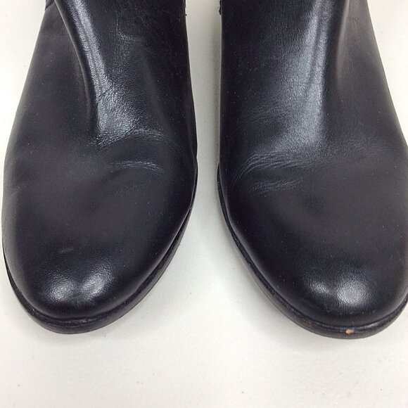 Sam Edelman Women's Peter Leather Ankle Bootie Boots Size 9 US 40 EU Black - Picture 4 of 12